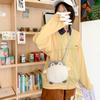 Portable Penguin Messenger Bag Korean Style Funny Crossbody Bag Travel Plush Shoulder Bag  Children