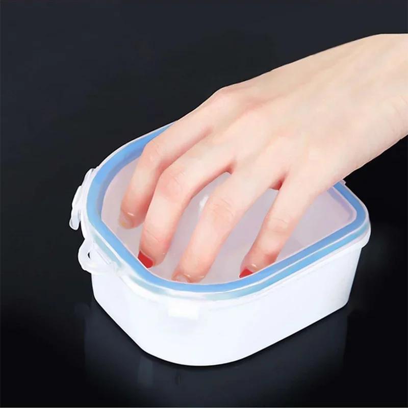 Nagellakverwijderaar, weekkom, nagelverzorging, gezondheidstools, duurzaam, hoornverzorging, bubbelkom, gelnagellakverwijderaar