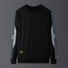 Men's Trendy Plus Size Sports Suit: Hooded Sweatshirt & Pants (L-8XL) for Spring/Autumn