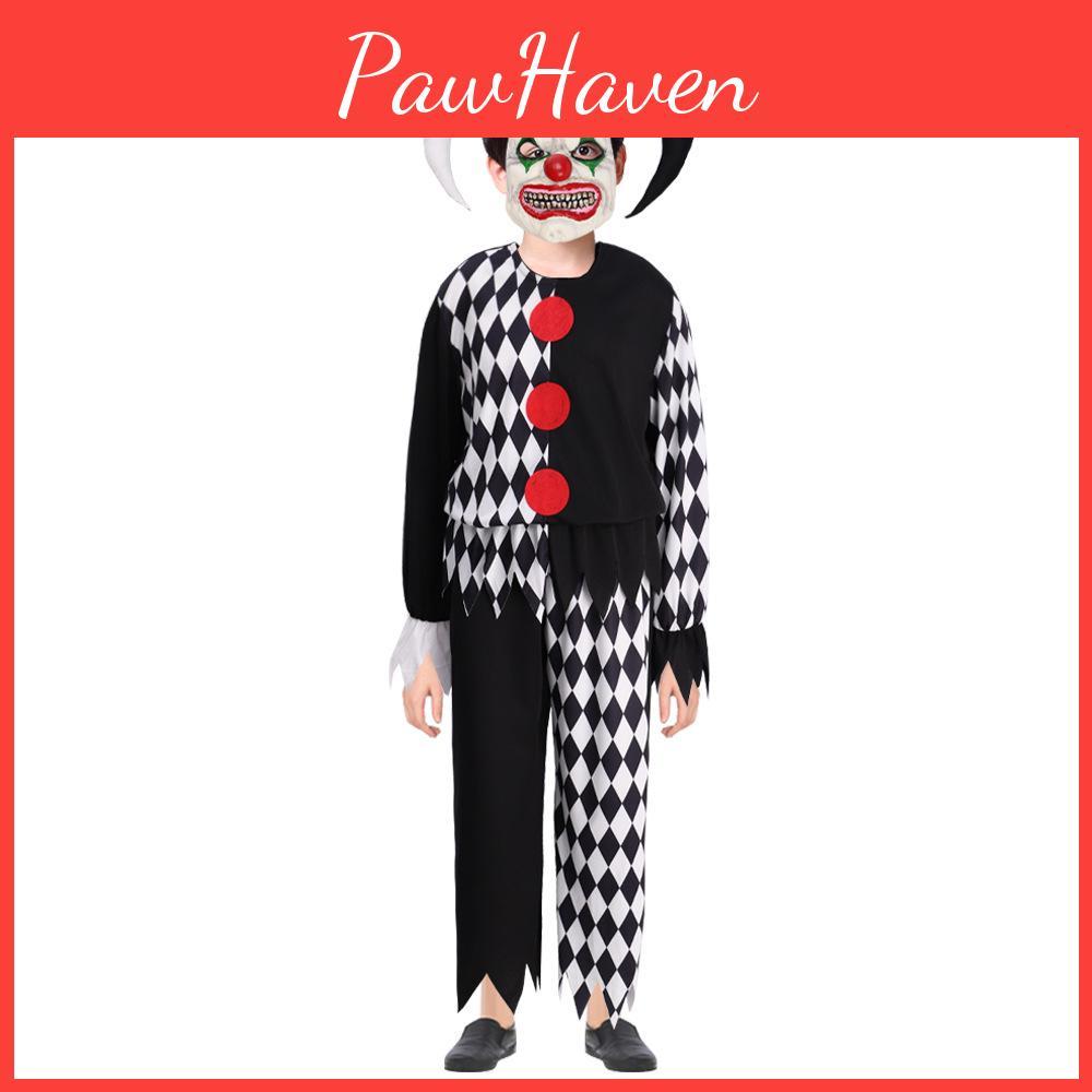 Costume Clown Cosplay Mask Role Play Halloween Events Stage Performance Gift