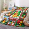 1Pc Christmas Winnie Pooh Blanket Soft And Comfortable Casual Warm Camping Travel Christmas Halloween Xmas Gift M924570