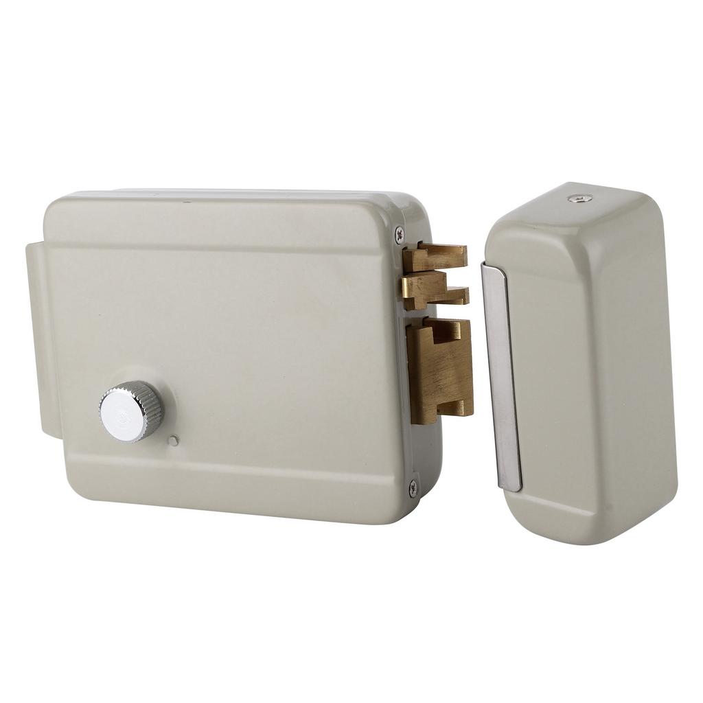 9‑12V Electric Door Strike Lock Door Access Control 2‑Wire Electromagnetic Locks for Community
