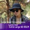 Men's Plus Size Foldable Sun Hat for Outdoor Mountain Hiking