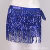 Halloween Belly Dance Hip Scarf Performance Sequin Tassel Waist Chain Bohemia Waist Scarf Sexy One Piece Skirt