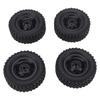 4 Upgraded Wheel Tires Replacement for MN82 LC79 1Celsius12 Replacement for WPL 1Celsius16 RC Car Model Parts Advanced Design with Incredible Grip