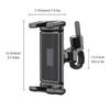 Truck Phone Holder Phone Holder with Clamp Phone Mount for Truck Excavator Forklift Automobile Cradle Mobile Phone Bracket