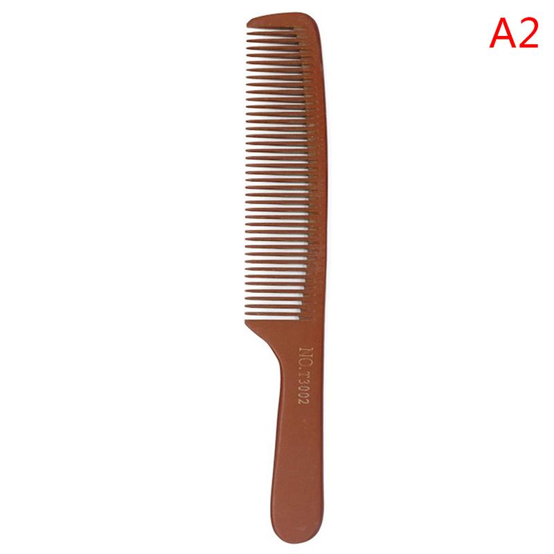 1 szt. Grzebienie drewniane Salon antystatyczny anty plątanina drewniany grzebień rozdzielający szczotka do włosów pielęgnacja włosów narzędzie do stylizacji akcesoria fryzjerskie