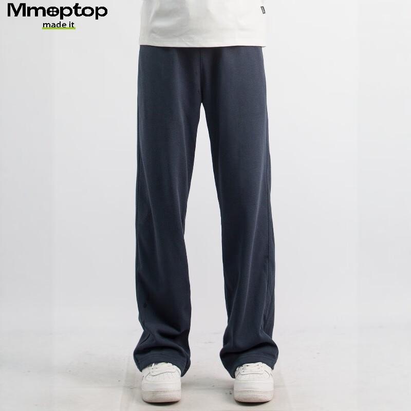 MMOPTOP Men's Japanese Style Straight-Leg Casual Pants