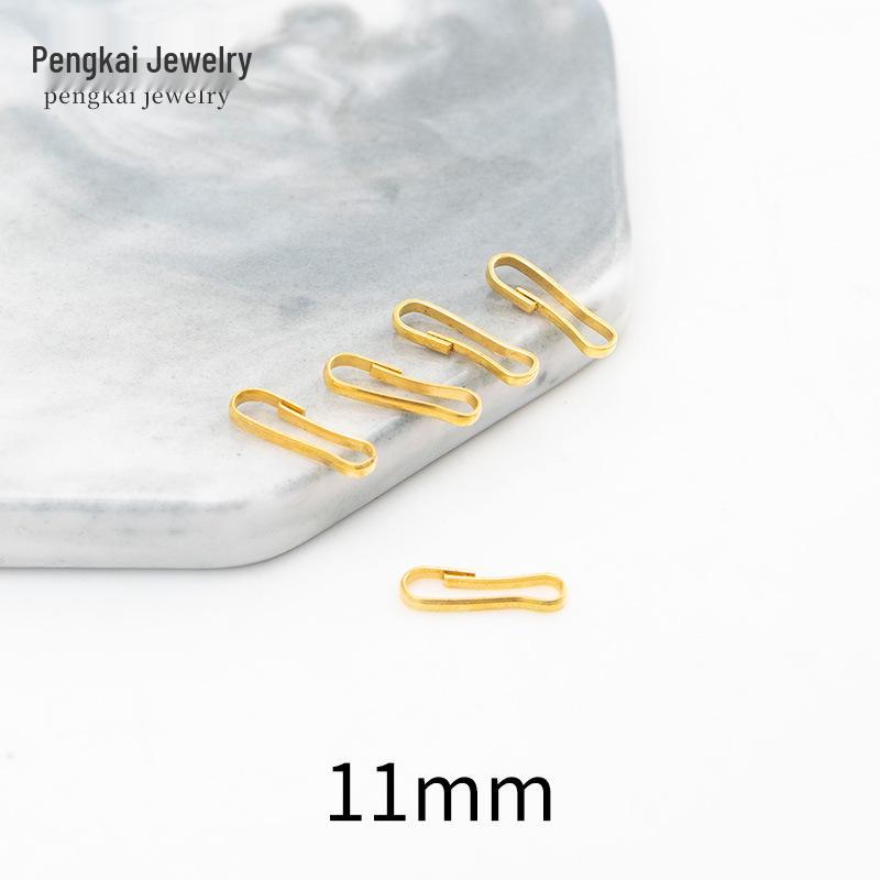 

Позолоченные DIY застежки-клипсы для ювелирных изделий и крючки для ключей