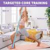 Resistance Band Yoga Auxiliary Stretching Belt Adult Latin Training Elastic Bands Beginner Pilates Dance Loop Fitness Tension
