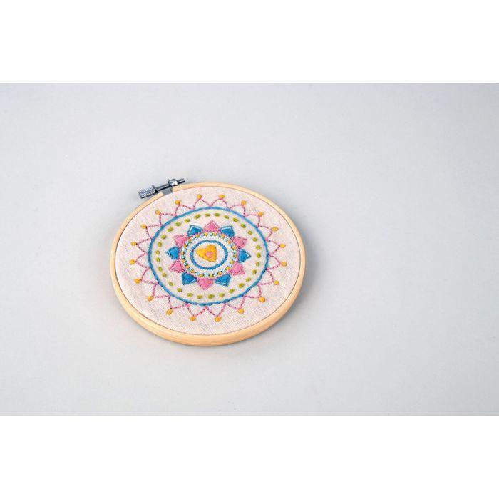 Kit de broderie - Mandala - 13,5 cm