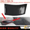New Water Cup Holder Black Curtain 7591.7 7591.70 Car Center Console Armrest Storage Cover For Citroen Berlingo/Peugeot Partner