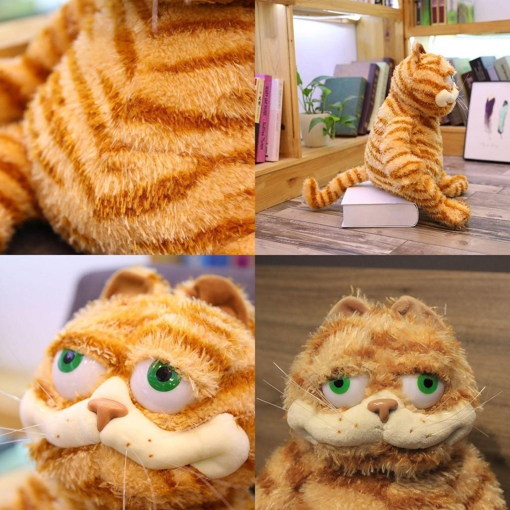 Peluche Cartoon Garfield Gatto Grasso Morbido Peluche Animale Cuscino Bambola 12-18 Pollici**