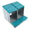 Chicken Nesting Box PP Chicken Egg Laying Box for Hens Ducks Poultry Comfortable Spacious Easy To Clean