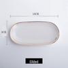 Dan Shi Zhi Yuan White Ceramic Towel & Soap Dish
