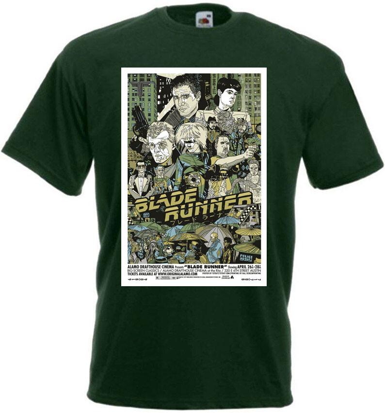 

26 Blade Runner v151 T shirt bottle green movie poster all sizes S-5XL Unisex T-Shirt L