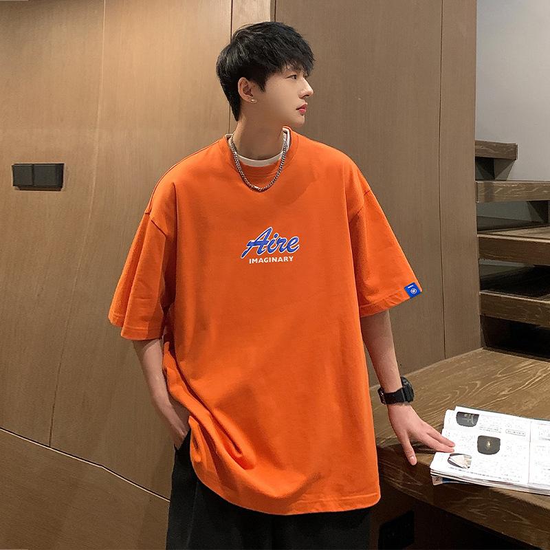 Letní pánské tričko nadměrné velikosti s krátkým rukávem ležérní volné pánské triko unisex streetwear top trička