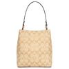 Coach Town 21 Classic Monogram Print Bucket Bag Women Handbags Khaki 2312-IMDQC