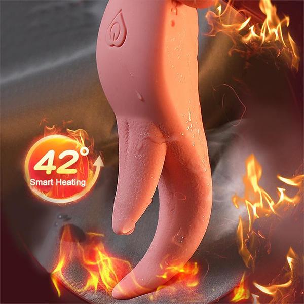 Tongue Licking Vibrator for Women G Spot Clitoris Vagina Anal Nipple Stimulation Adults Sex Toys for Female Masturbation