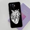 Human Heart Anatomy Case For Oppo A15 A16 A17 A52 A72 A76 A96 A74 A94 A53 A54S A57S A58 A78 A98 A77 Phone Cover