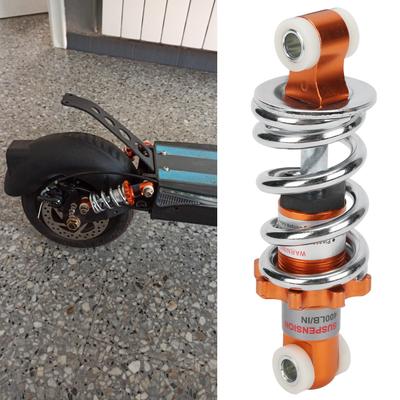 1pc Rear Shock Absorbers 400lb Motorcycle 125mm Adjustable Suspension Shocks Spring