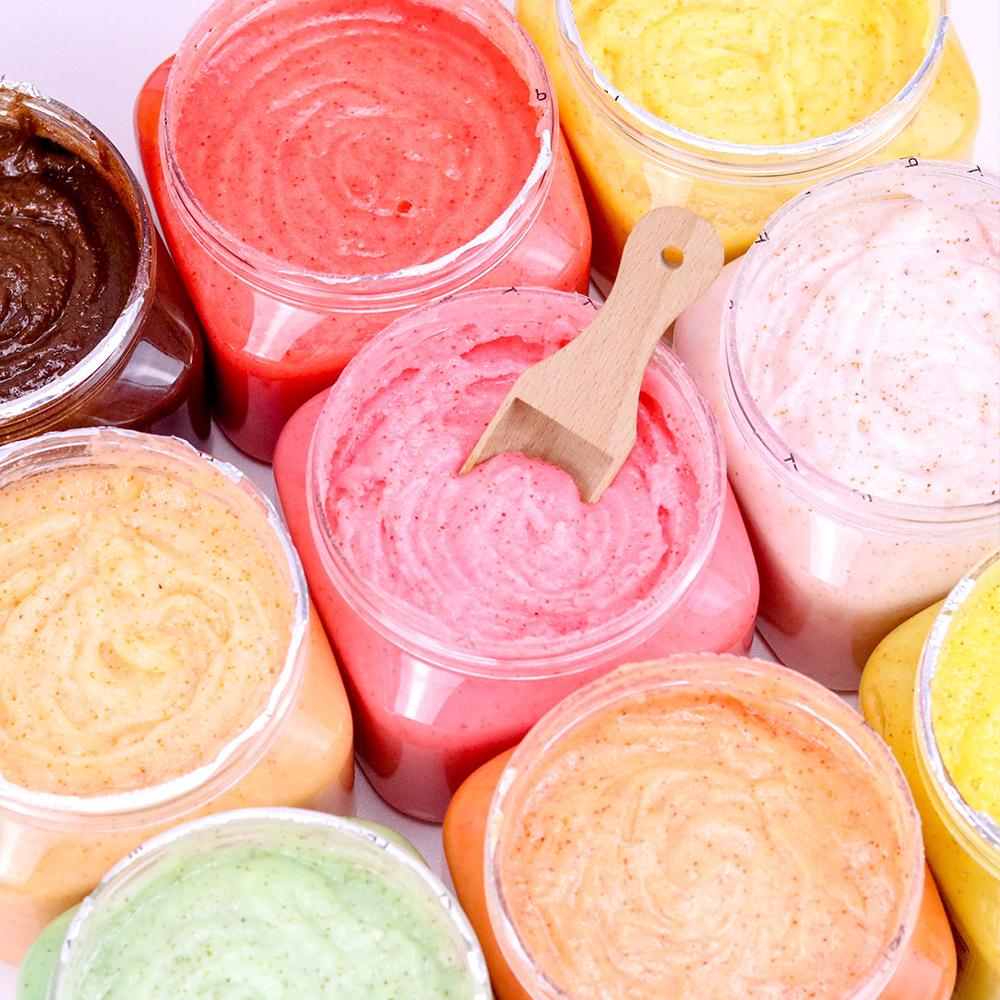 Shea Sukker Skrubb Sukker Salt Skrubb Mykgjørende Eksfolierende Kyllinghud Død Hud Fuktighetsgivende Glatt Skånsomme Badesalter