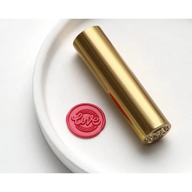 

Миниатюрный латунный цилиндр, латунный сплошной цилиндр, огнестойкие лакированные штампы, двухсторонние гравированные мини-штампы с героями мультфильмов