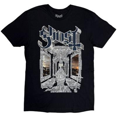 Ghost Unisex Adult Skeletour World Tour 2025 Back Print T-Shirt