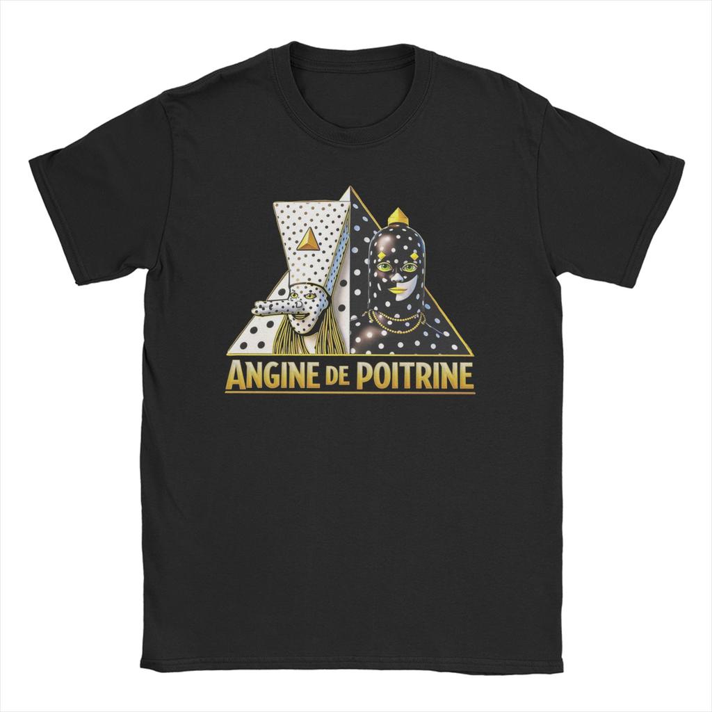 T-shirt Angina Pectoris per Unisex WoUnisex Fantastici T-shirt 100% Cotone Girocollo Manica Corta Magliette Taglie Forti