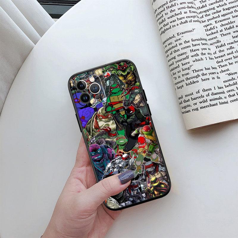 TMNT Phone Case for Samsung Galaxy S24 S25 Ultra FE Plus Edge A22 A24 A25 A35 A02S A21S