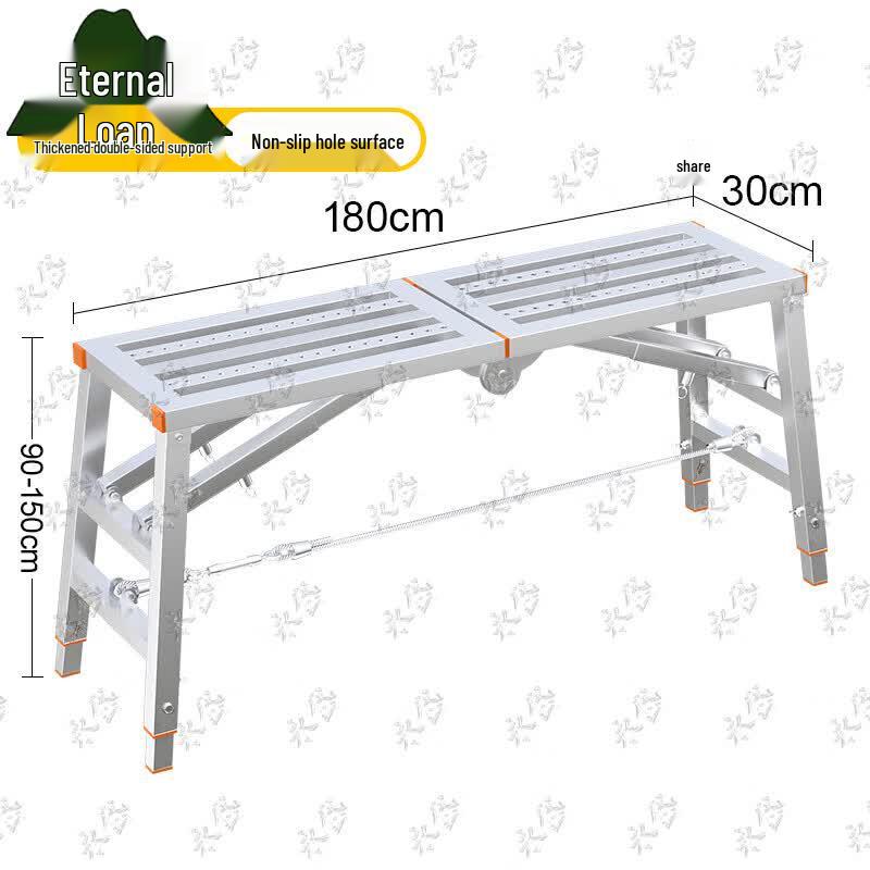 Yongdai Folding Adjustable Scaffolding Platform Sawhorse