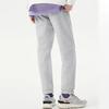 LiNing Solid Color Logo Letter Casual Cuffed Loose Knit Sports Pants Men pants Gray AKLS371-3