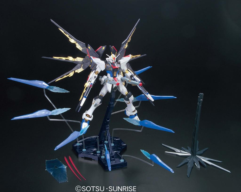 Combinaison MG Strike Freedom Gundam en mode rafale complète Gundam SEED 1/100 ZGMF-X20A (DESTINY Mobile)