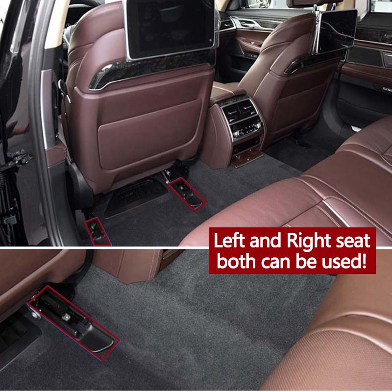 Interior Car Seat Sliding Track Rail Cover Replacement For BMW 5 Series G30 G31 G38 2016-2020