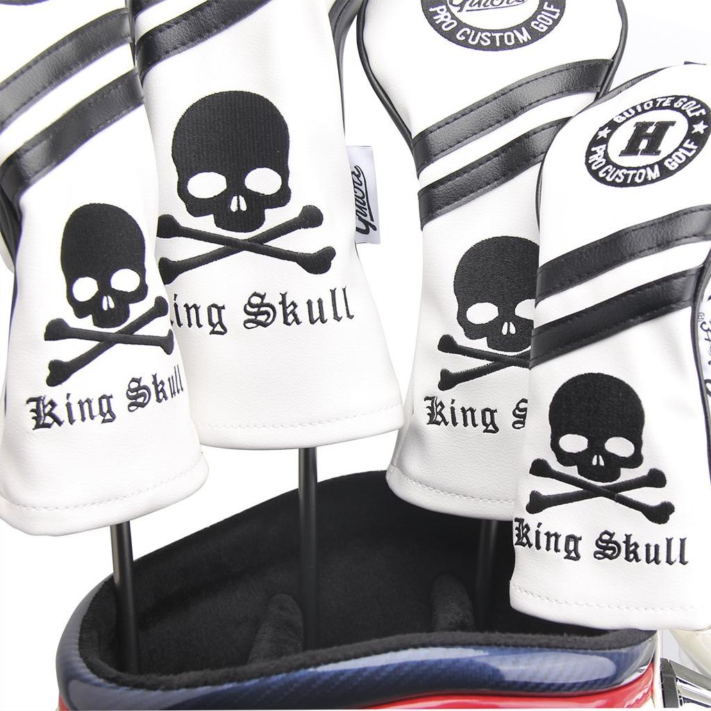 Guiote Golf head covers Golf head covers Club head cover Wood cover Driver New design with replaceable number tag (#2.#3.#4.#5.X) Set of 4