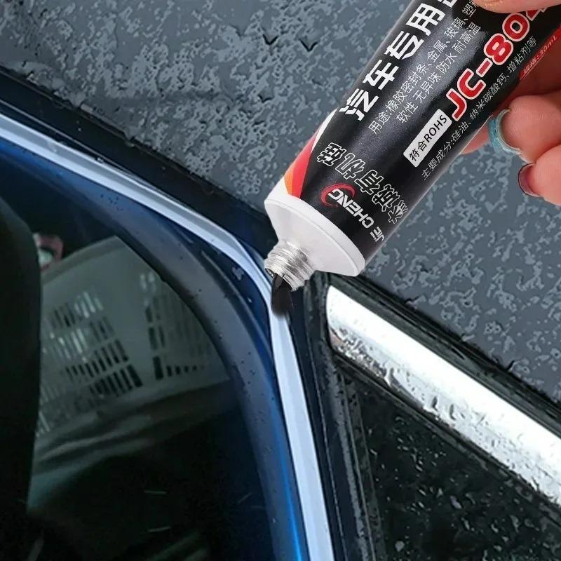 Black Automotive Sealant Windshield Sealant Efficient Window Sealant Glue Universal Waterproof Glue Repair Sealer