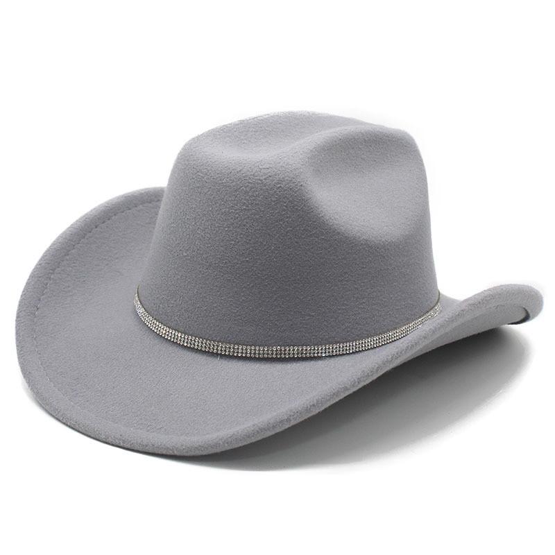 Wool Felt Jazz Hat For Men And Women With Wide Brim Sun Protection For Summer Fashion