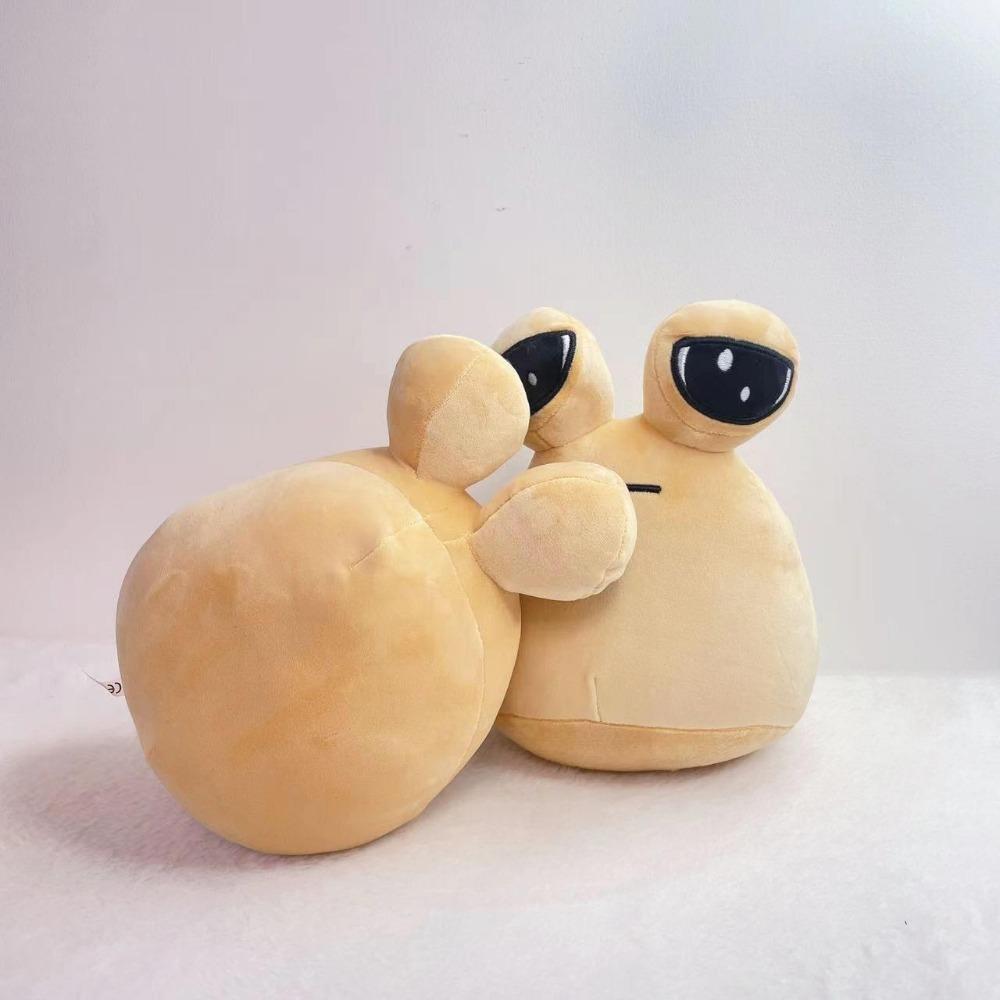 22cm/8.6in Pou Plush Cartoon Alien Toy Kawaii Stuffed Animal Doll Hot Game Figure Gifts for Fans