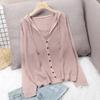 Women Tops Hooded Drawstring Long Sleeve Pure Color Casual Blouse Loose Fit Summer Thin Ice Silk Sun Protection Coat
