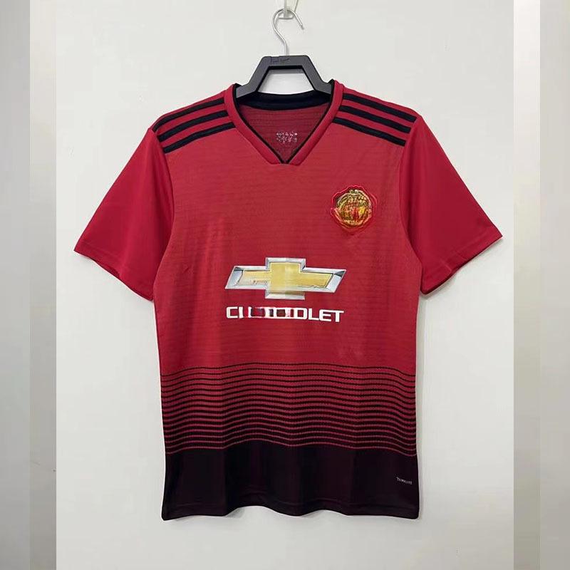 Classic Red Devils Jersey, Host and Guest No. 7 Ronaldo No. 10, Rooney Single Top, Retro Football Jersey, One Piece Will Be Sent On Behalf of You.