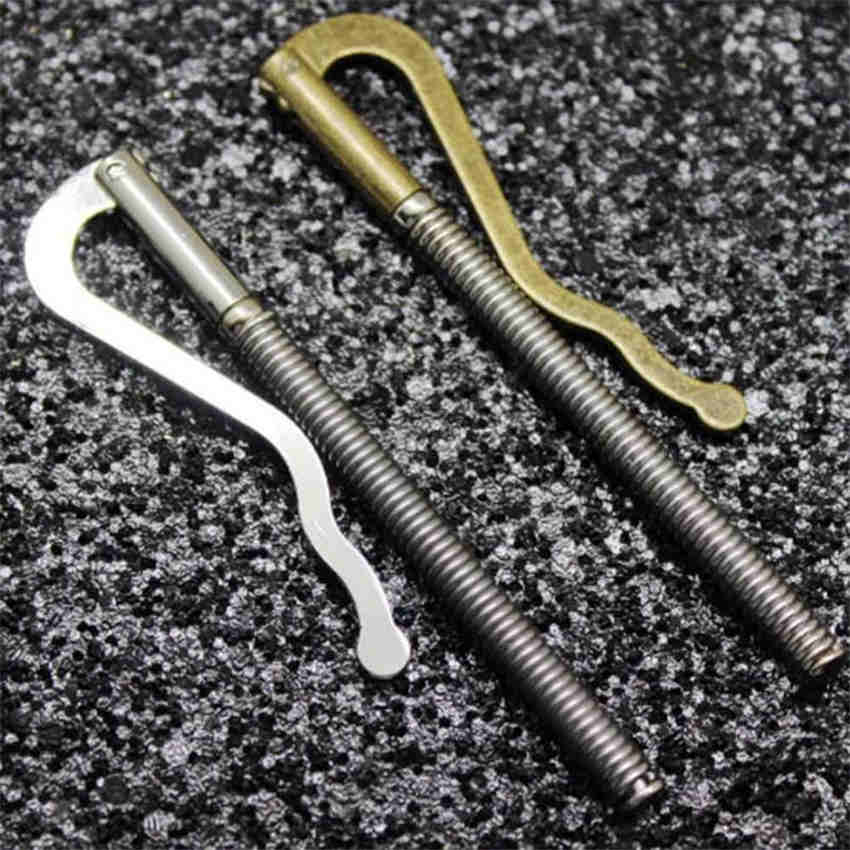 Fashion Metal Bifold Money Clip Bar Wallet Replace Parts Spring Clamp Cash Holder Clip