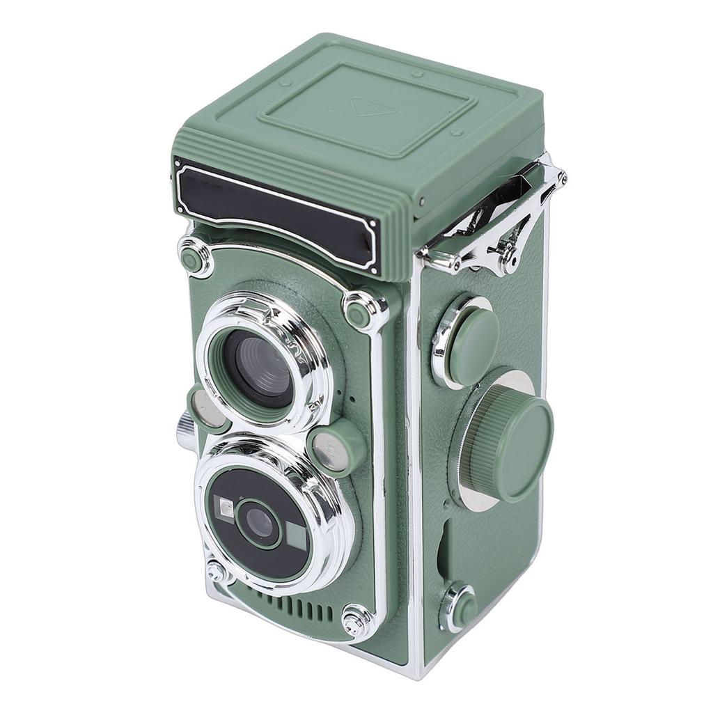 Vintage Digital Camera Portable TLR Style Retro 2.7K Video 24MP Autofocus Vlog Camera Manual Joystick for Beginners