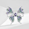 Women's Light Luxury Design Elegant Hollow Butterfly Brooch Fashionable And Versatile Niche Design Sense Brooch