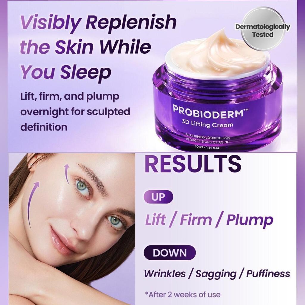 Crème Liftante 3D Probioderm 50ml / 1.69 fl. oz.