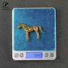 Vintage Copper Animals Arabian Horse Wild War Horse Courser Figurines Desk Ornament Home Decoration Accessories Brass Craft