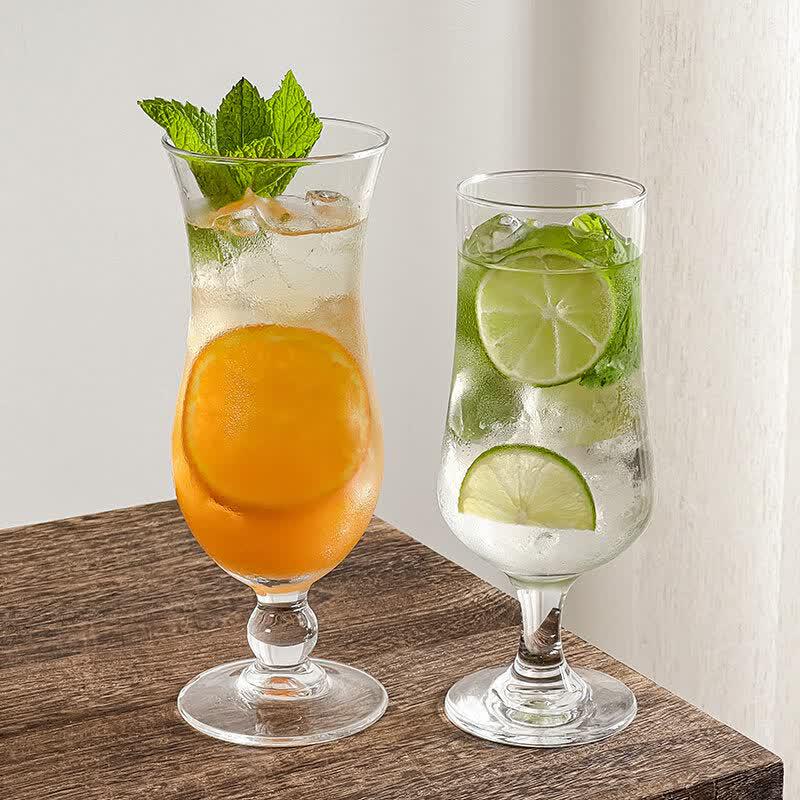 Jimi 380ml Glas-Stielglas-Set von 4