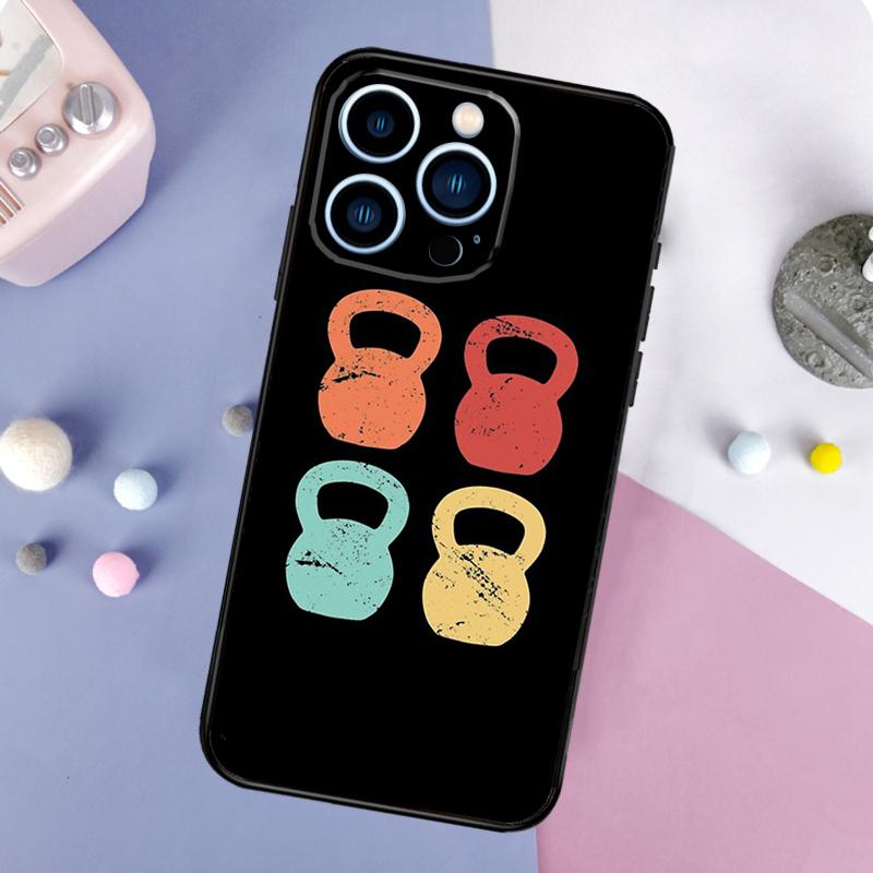 Bodybuilding Gym Fitness Phone Case For iPhone 17 Pro Max 16 13 12 11 14 15 Pro Max Plus Mini 16e 17 Air Back Cover