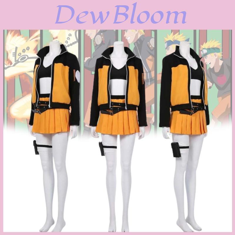 Stylish Shippuden Female Cosplay Costume Anime Themed Polyester Outfit