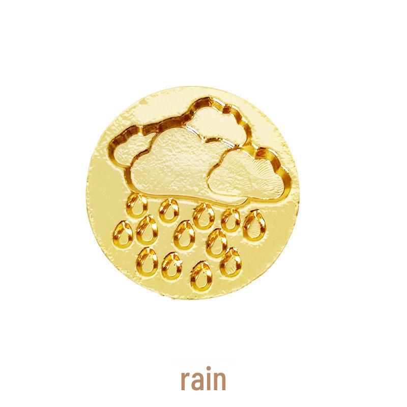 Retro Nine-Piece Wax Seal Stamp Set with Stamps, Wax Granules, Handle, Spoon, and Envelopes