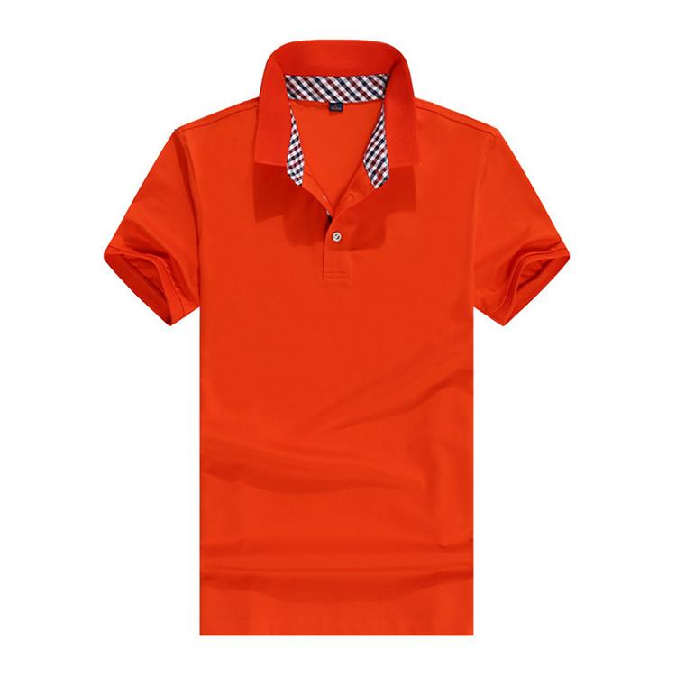 GDS P003 40 Fine Pearl Inner Plaid Collar Polo Men's